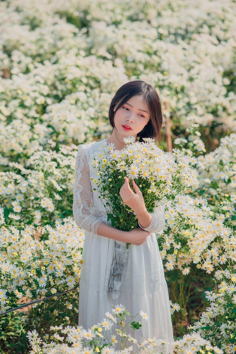 Woman in Meadow
